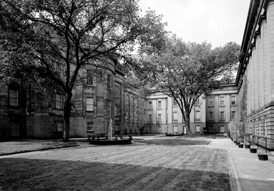 2. INTERIOR COURTYARD, FROM THE EAST
