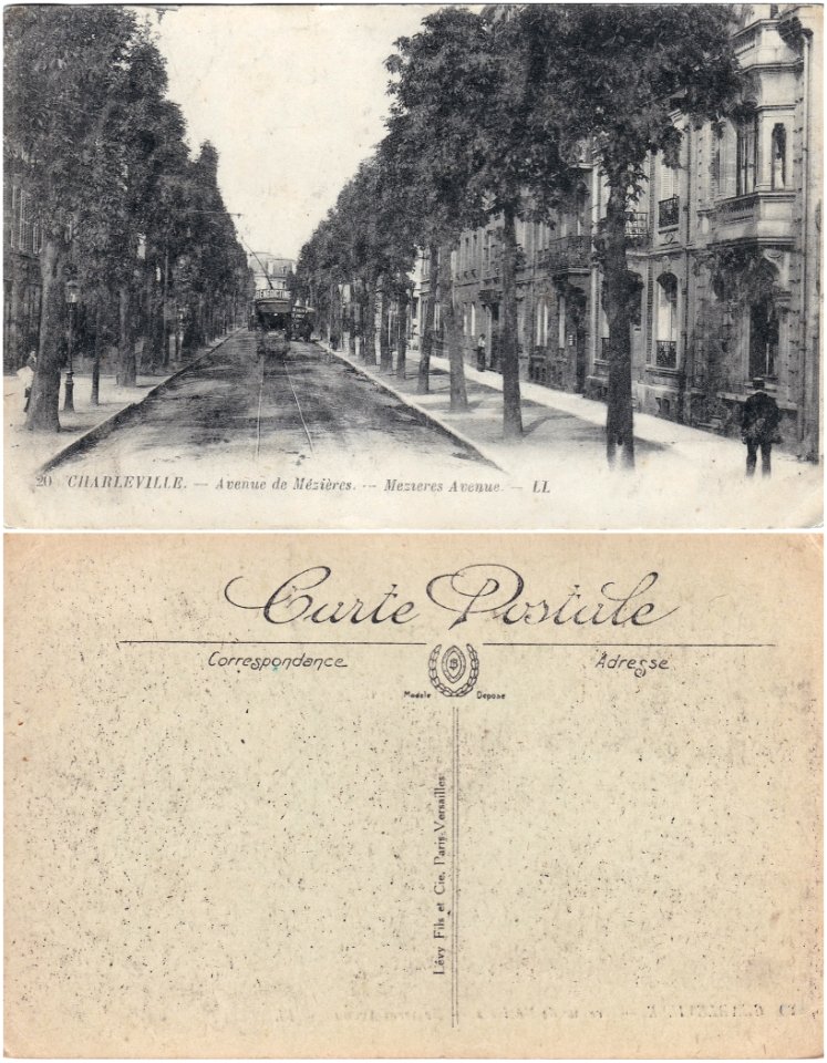 20 CHARLEVILLE. — Avenue de Mézières. — Mezieres Avenue — LL. (2)
