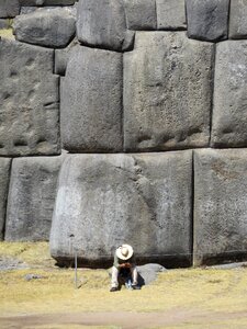 Cusco inca inca fortress of sacsayhuamán photo