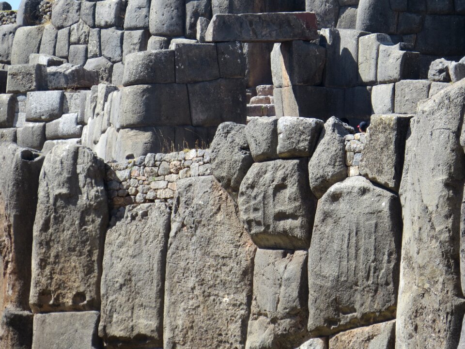 Inca fortress of sacsayhuamán cusco peru