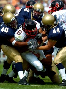 2004 Northeastern-Navy Game Quintin Mitchell
