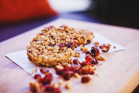 Crumble crumbling cutting board photo