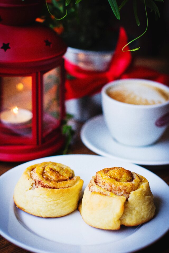 Cinnamon coffee cup