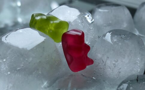 Ice cold gummibärchen transparent