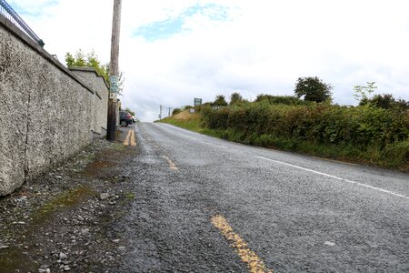Irish main road view