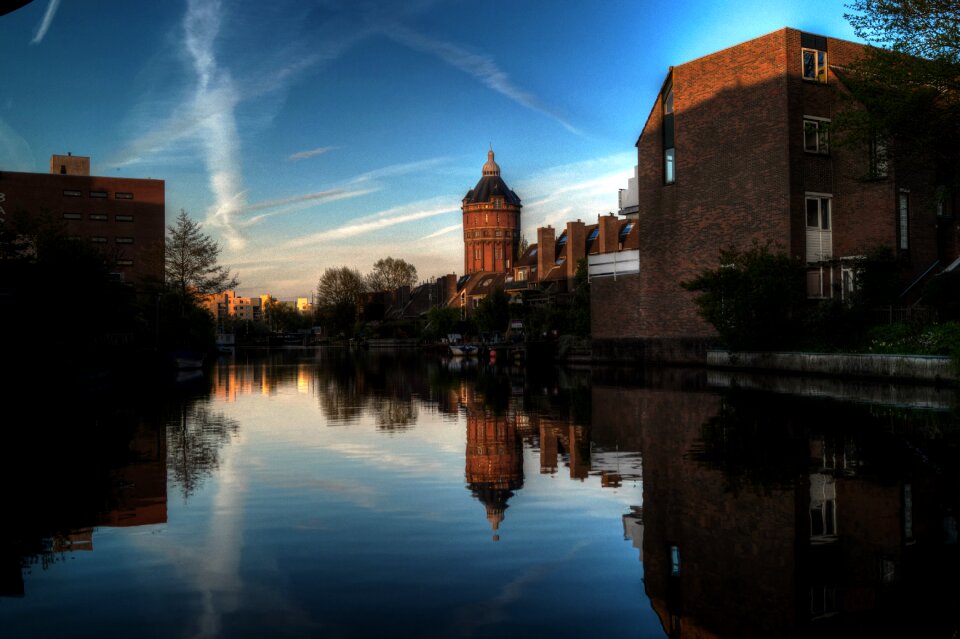 Tower buildings sky