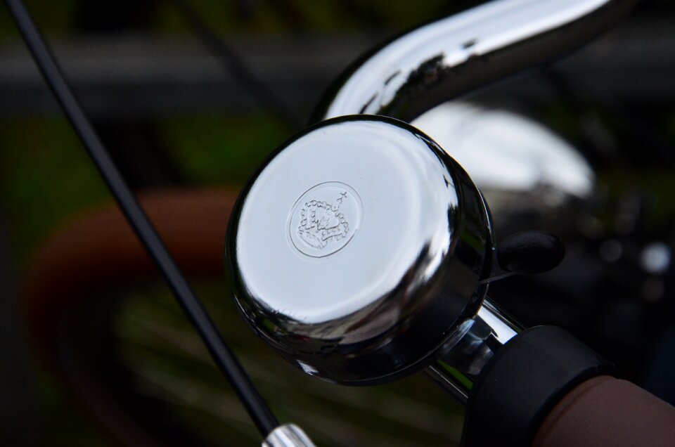 Crown silver bicycle accessories