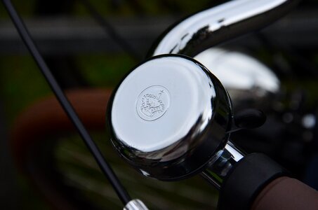 Crown silver bicycle accessories photo