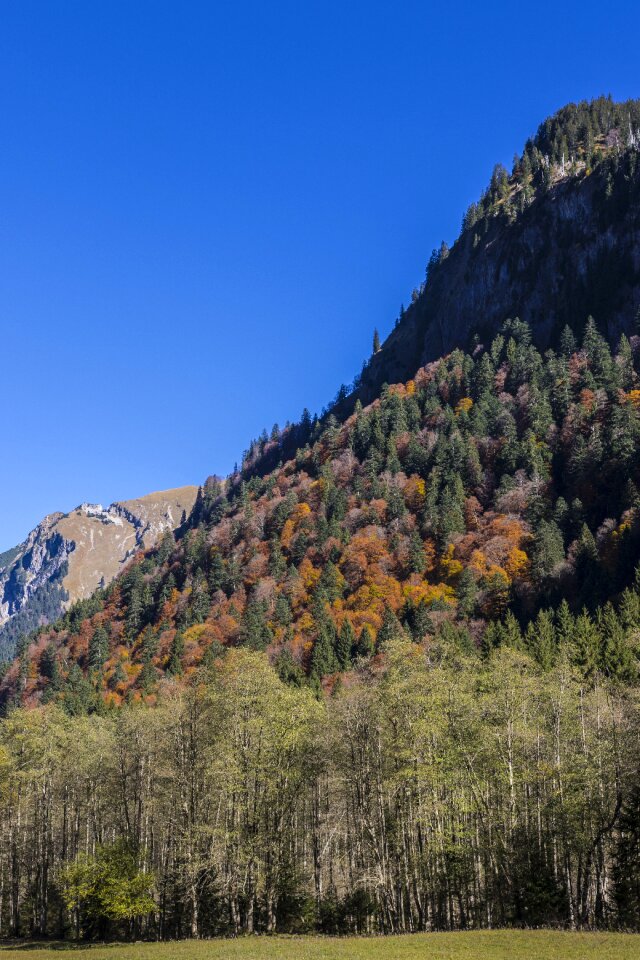 Allgäu alps mountains autumn colours