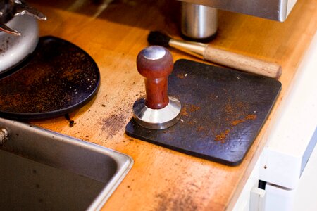 Coffee espresso table photo