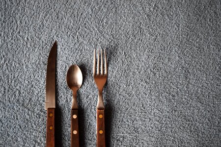 Kitchen cutlery utensils photo