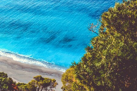 Water waves nature