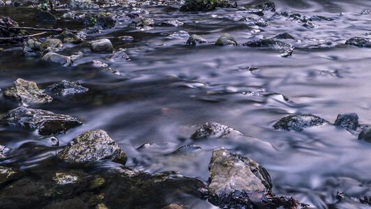 Sea river landscape