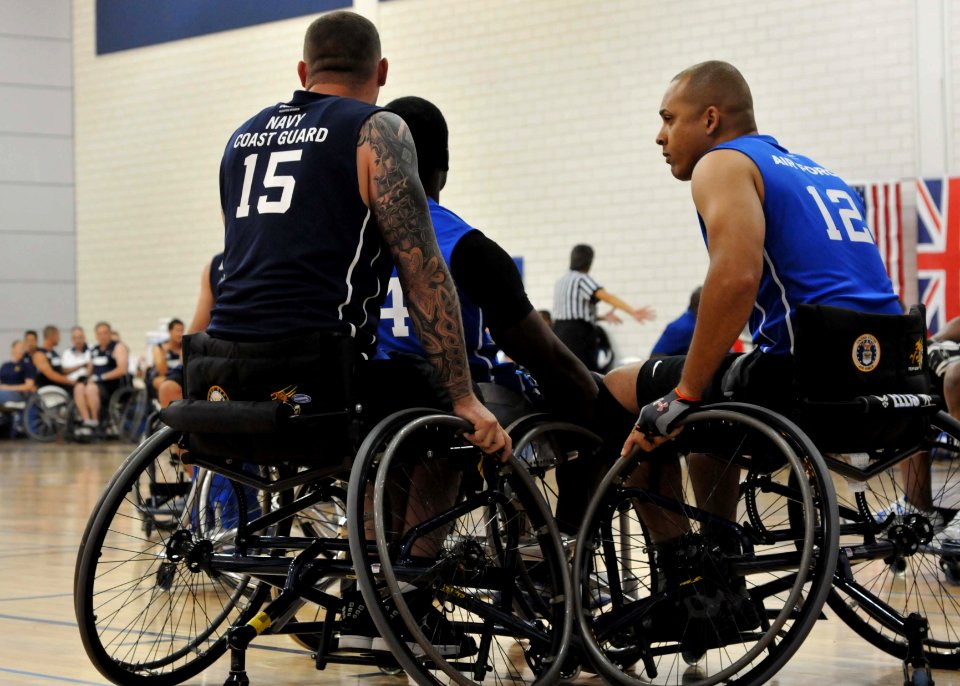 2013 Warrior Games Wheelchair Basketball 130414-N-DT940-507