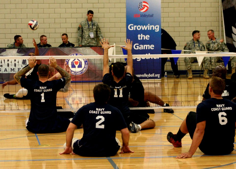 2013 Warrior Games Seated Volleyball 130414-N-DT940-470
