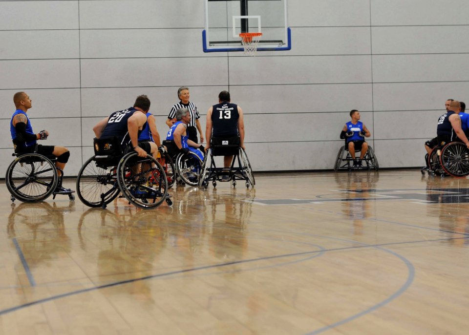 2013 Warrior Games Wheelchair Basketball 130414-N-DT940-550