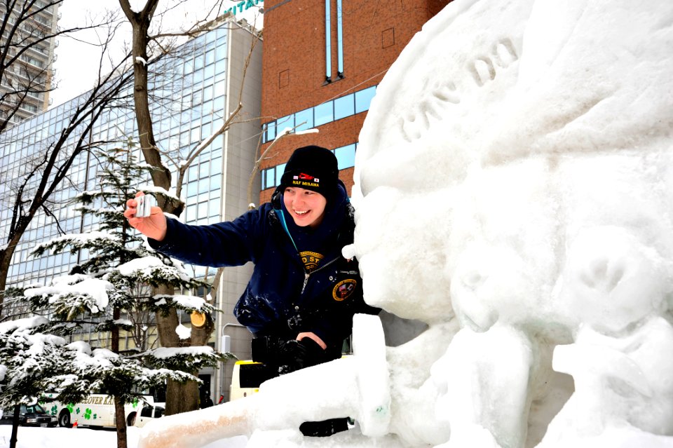 2014 Navy Misawa Snow Team at 65th Annual Sapporo Snow Fest 140207-N-ZI955-155