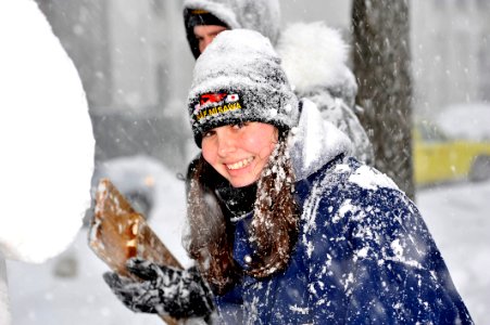 2014 Navy Misawa Snow Team continues sculpting for the 65th Annual Sapporo Snow Festiva 140131-N-ZI955-428
