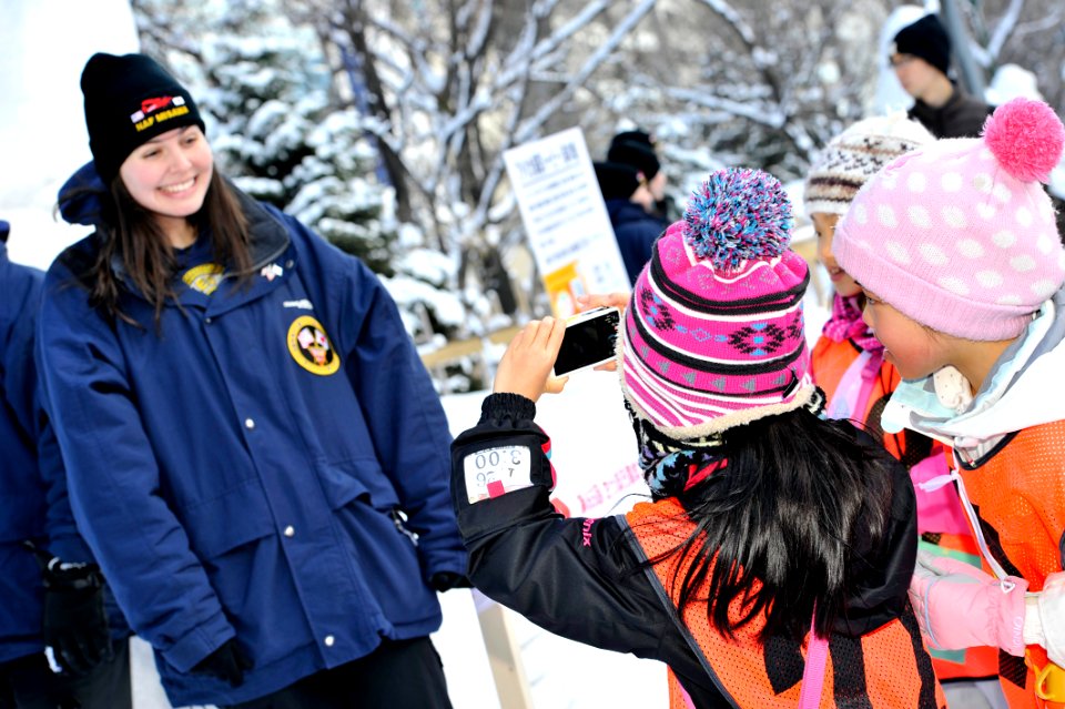 2014 Navy Misawa Snow Team at 65th Annual Sapporo Snow Festival 140206-N-ZI955-032