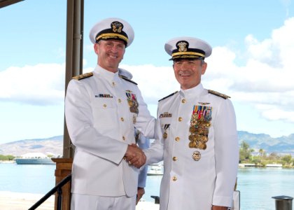 2015 PACOM and PACFLT Change of Command 150527-N-DX698-086