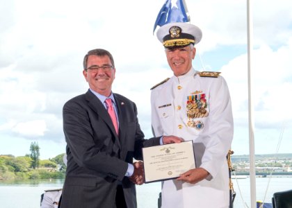 2015 PACOM and PACFLT Change of Command 150527-N-DX698-149