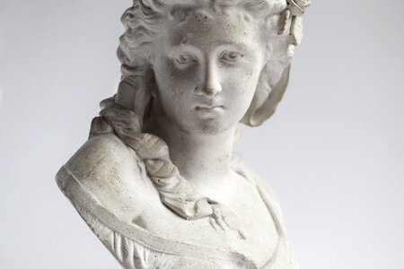 Bust classical antique photo