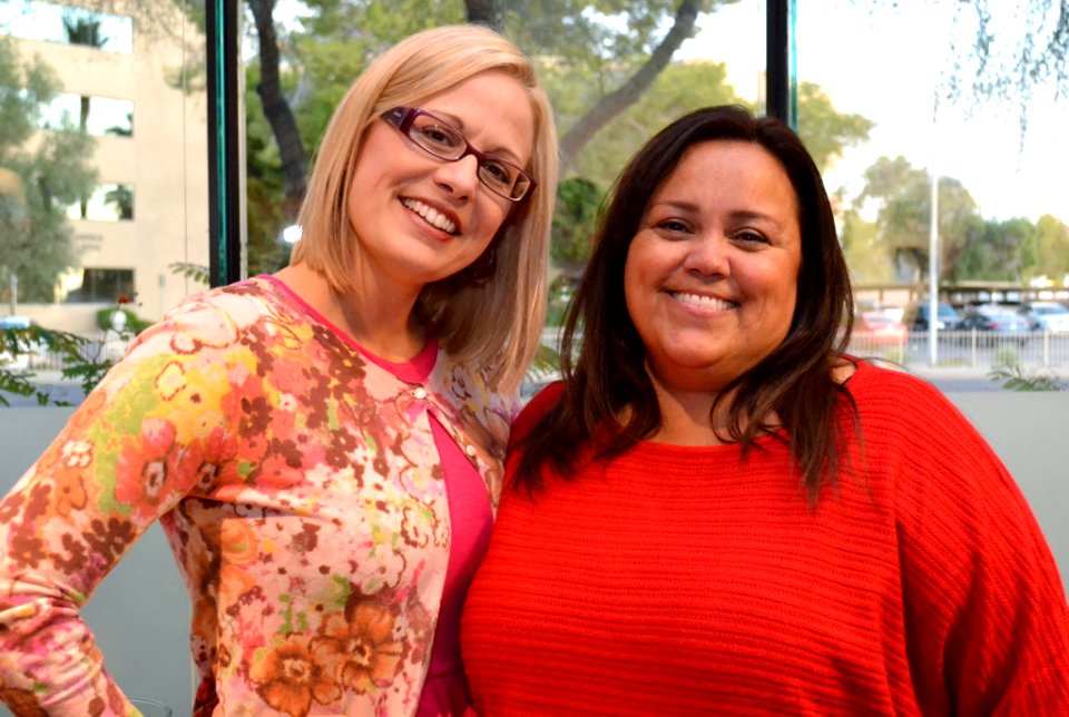 2016 holiday open house at Kyrsten Sinema's Phoenix office. 02