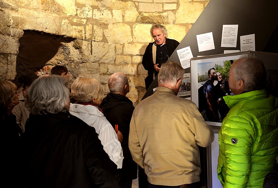 2016-10-15 Führung Joachim Giesel, Ausstellung, Beginenturm Hannover (32)