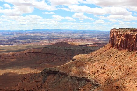 Desert canyon red photo