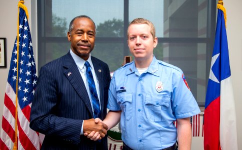 2018 Houston Hurricane Harvey Disaster Recovery Visit, Day 1 (40764716265)