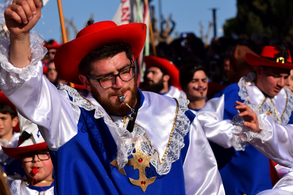 Carnival parade man