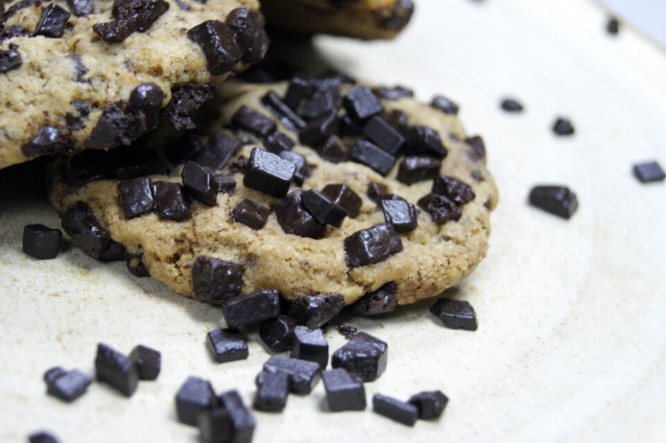 Delicious baked biscuit photo