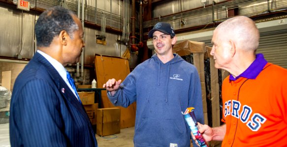 2018 Houston Hurricane Harvey Disaster Recovery Visit, Day 1 (39848221460)
