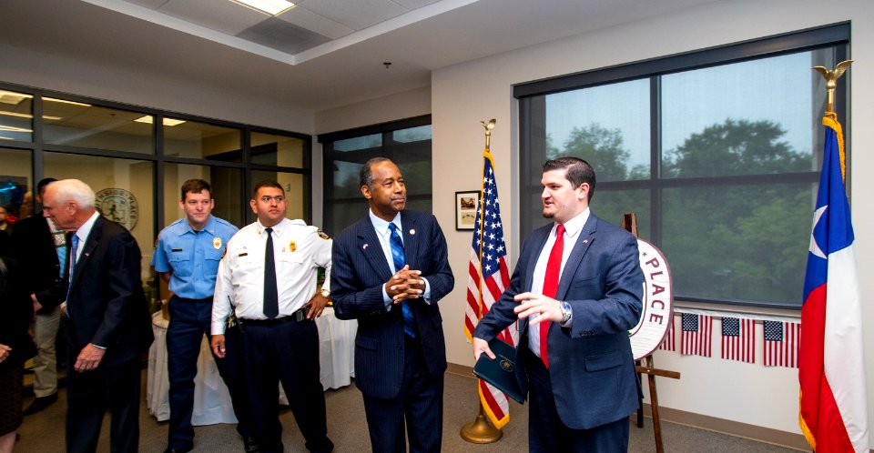 2018 Houston Hurricane Harvey Disaster Recovery Visit, Day 1 (39848335760)