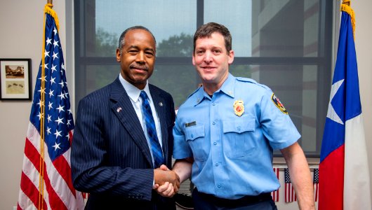 2018 Houston Hurricane Harvey Disaster Recovery Visit, Day 1 (40764708335)