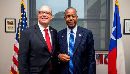 2018 Houston Hurricane Harvey Disaster Recovery Visit, Day 1 (40944741594)