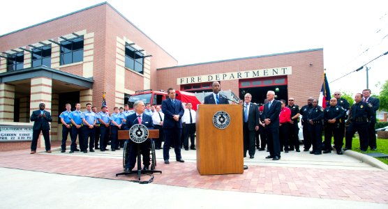 2018 Houston Hurricane Harvey Disaster Recovery Visit, Day 1 (40944722784)