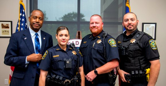2018 Houston Hurricane Harvey Disaster Recovery Visit, Day 1 (41655047181)