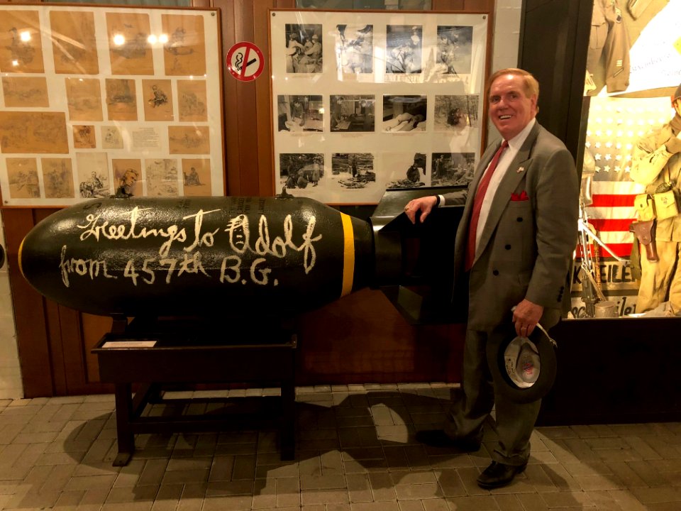 2018-09-06 Randy Evans visits Museum Diekirch