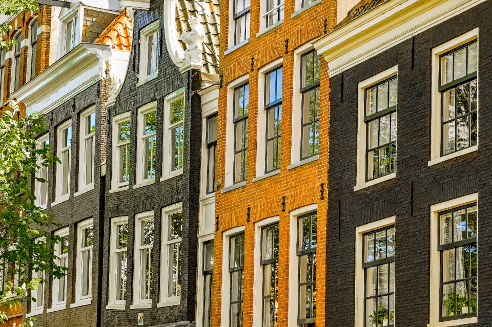 Brick painted brick brown