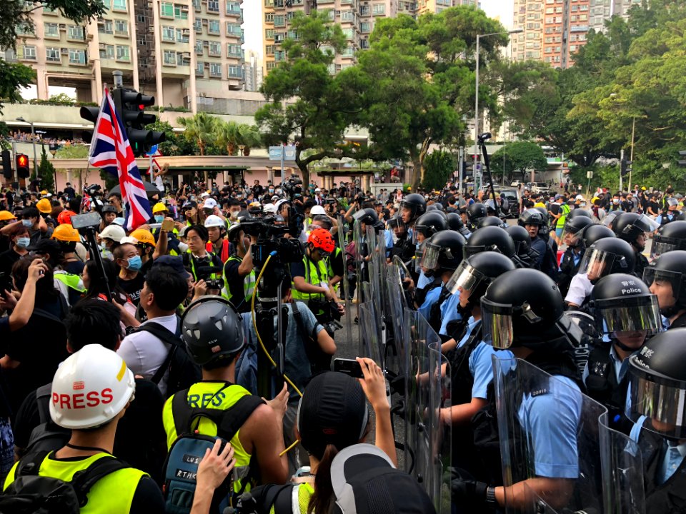 2019 Sheung Shui Protest VOA 6