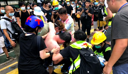 2019 Sheung Shui Protest VOA 3 photo