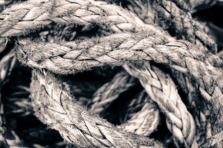 Strength cordage tied photo