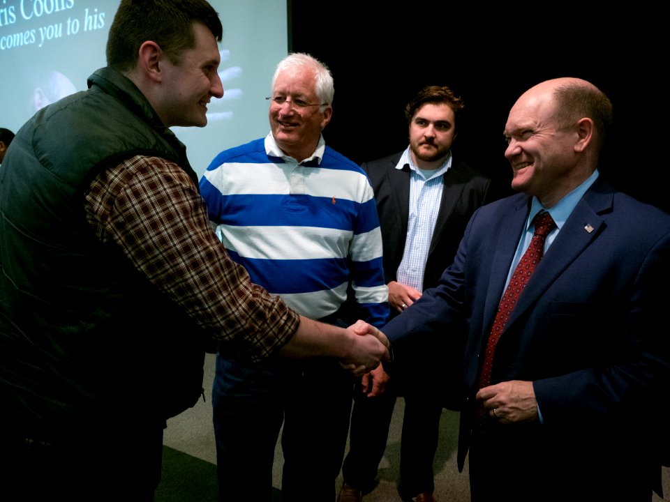 2019.4.12 Sen. Coons Town Hall (47636537001)