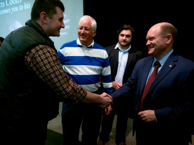 2019.4.12 Sen. Coons Town Hall (47636537001)