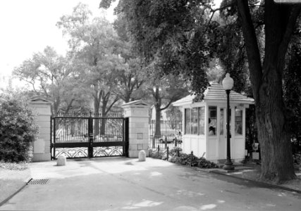 202. South Grounds; View of South East Gates