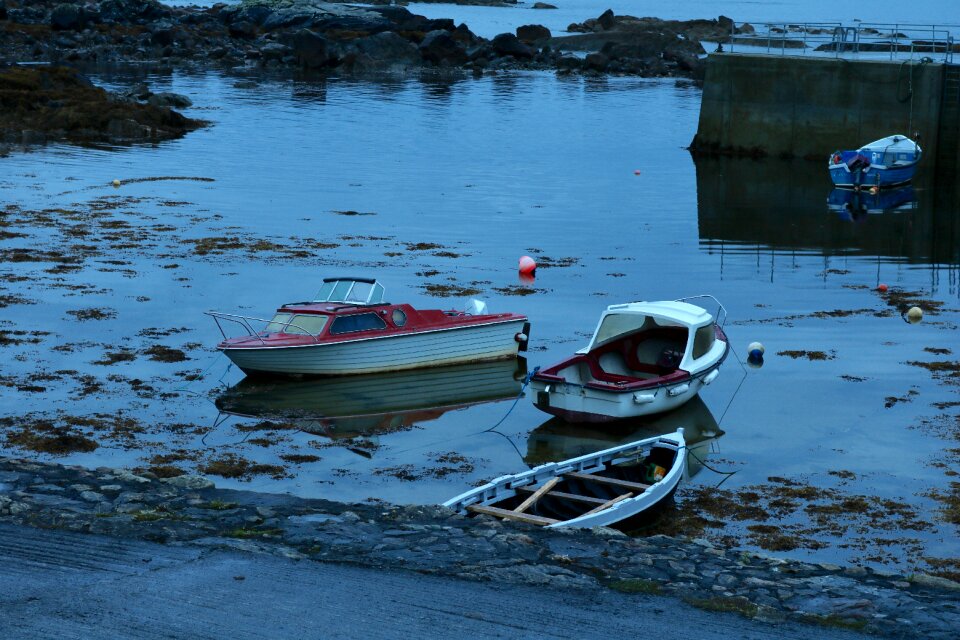 Sea port lake photo