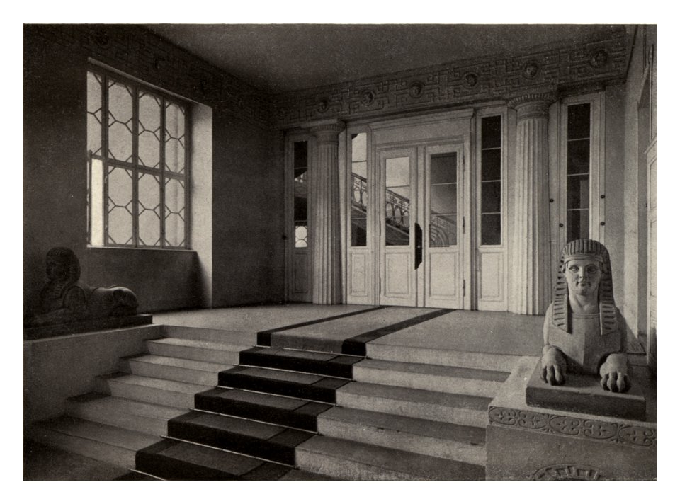 202b Berlin Auswärtiges Amt, Wilhelmstr. 76. Vestibül, nach 1804