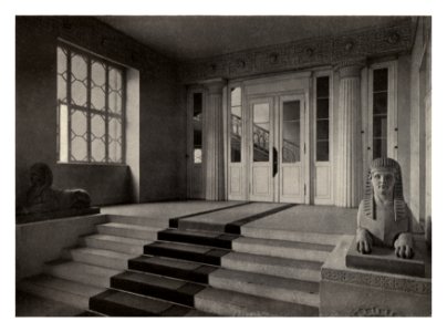202b Berlin Auswärtiges Amt, Wilhelmstr. 76. Vestibül, nach 1804