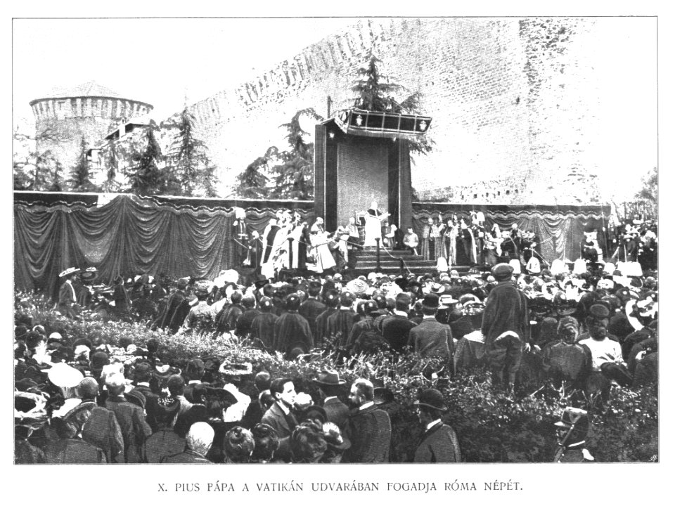 204 PiusX receiving Romans